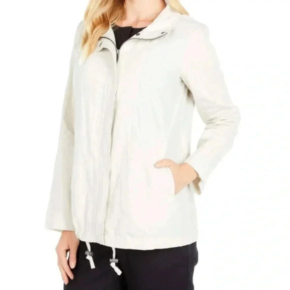 Eileen fisher Organic cotton Jacket light cream | size large - Picture 1 of 13